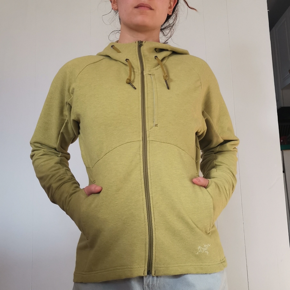 Green Zip-Up Hoodie